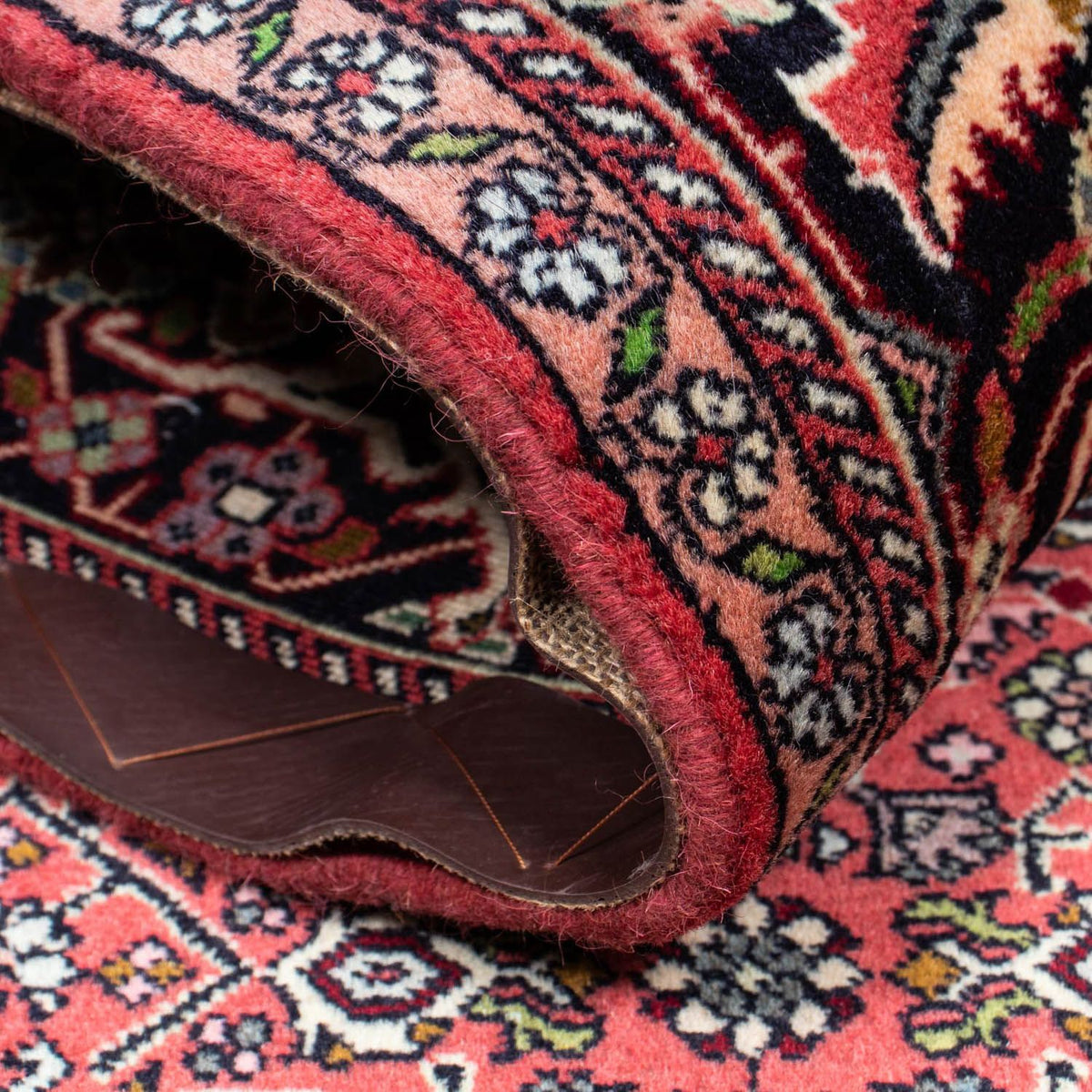 Perzisch tapijt - Bijar - 222 x 142 cm - rood