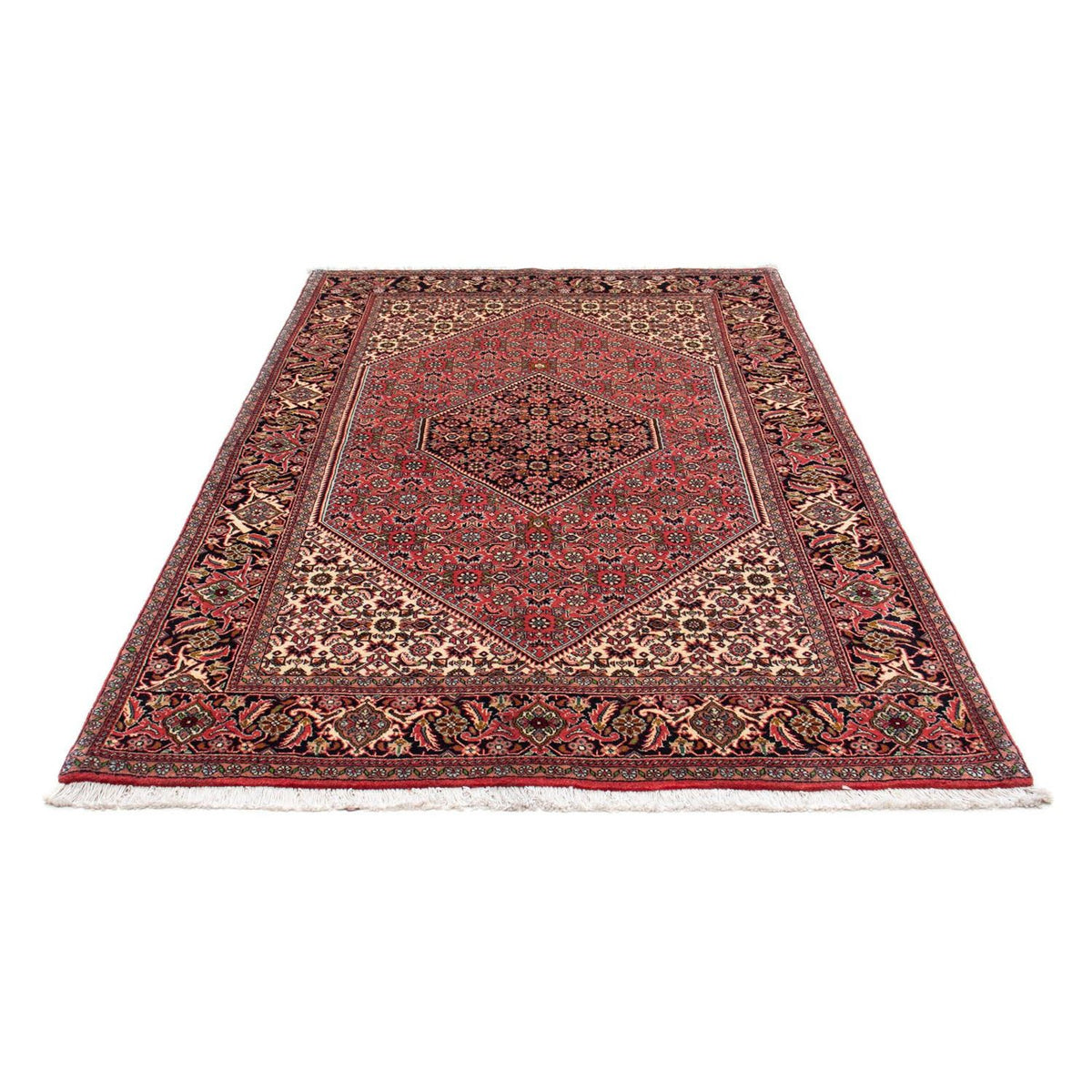 Perzisch tapijt - Bijar - 222 x 142 cm - rood