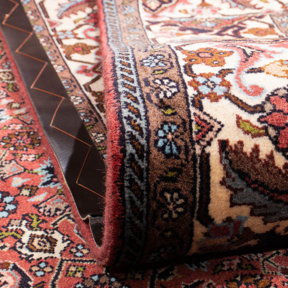 Perzisch tapijt - Bijar - 302 x 200 cm - bruin