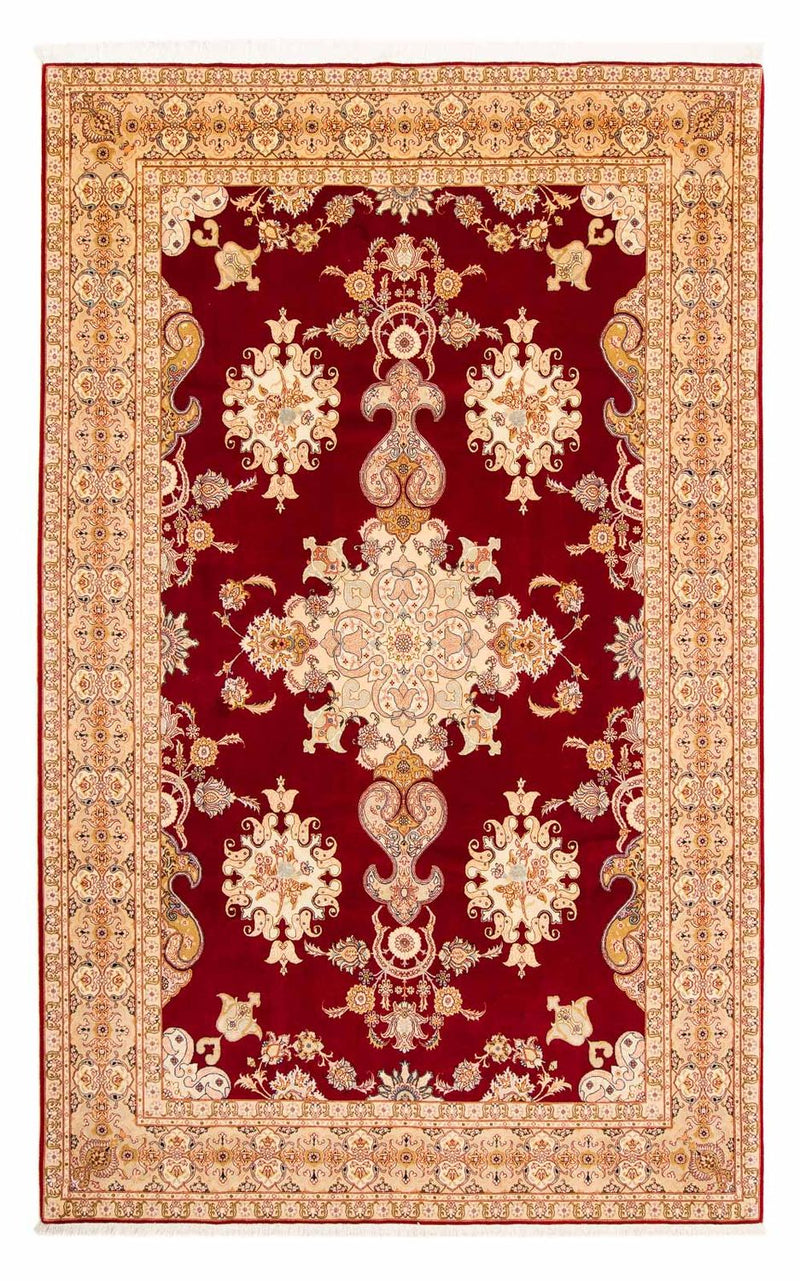 Perzisch tapijt - Tabriz - Royal - 312 x 200 cm - donkerrood