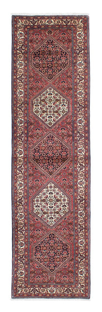 Loper Perzisch tapijt - Bijar - 313 x 83 cm - licht rood