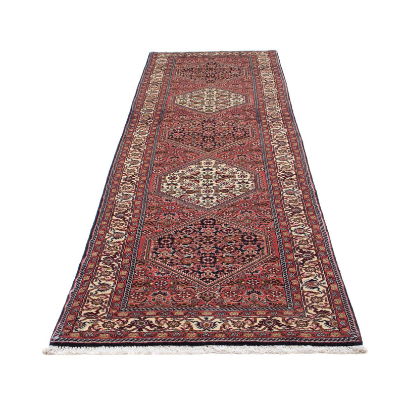 Loper Perzisch tapijt - Bijar - 313 x 83 cm - licht rood