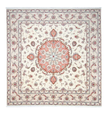Perzisch tapijt - Tabriz - Royal vierkant  - 309 x 295 cm - beige