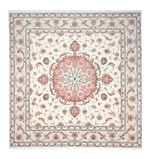 Perzisch tapijt - Tabriz - Royal vierkant  - 309 x 295 cm - beige