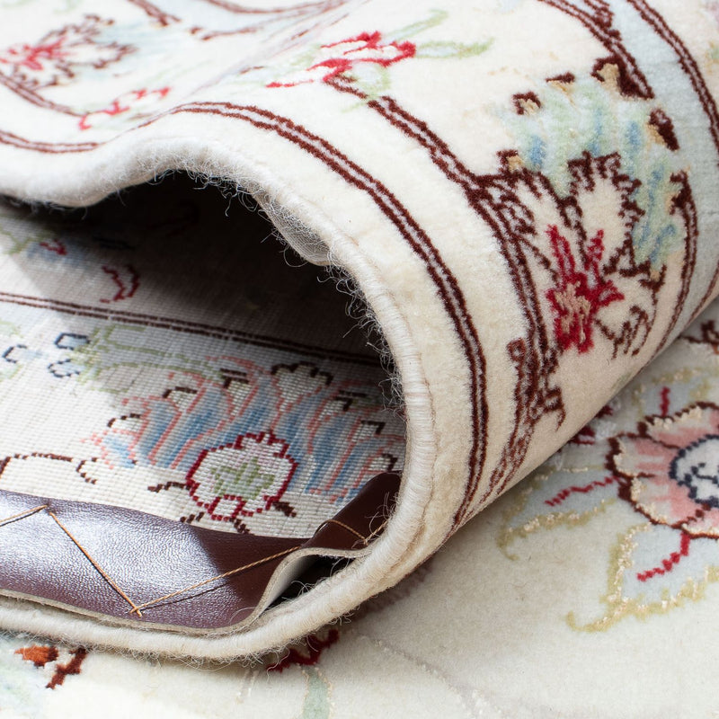 Perzisch tapijt - Tabriz - Royal vierkant  - 309 x 295 cm - beige