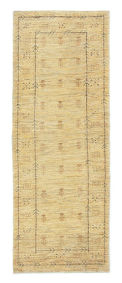 Loper Gabbeh tapijt - Perzisch - 236 x 85 cm - beige