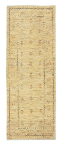 Loper Gabbeh tapijt - Perzisch - 236 x 85 cm - beige