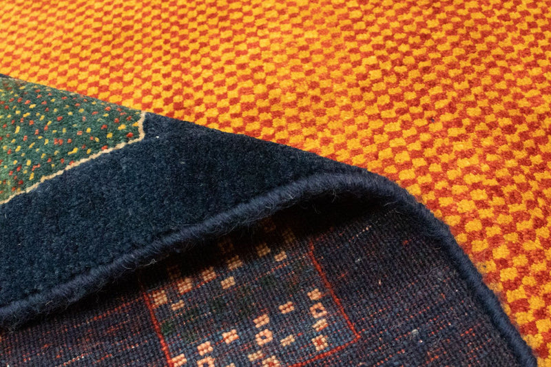 Gabbeh Tapijt - Loribaft Perzisch - 238 x 172 cm - oranje