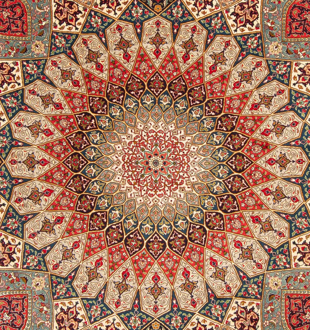 Perzisch tapijt - Tabriz - Royal - 260 x 203 cm - veelkleurig