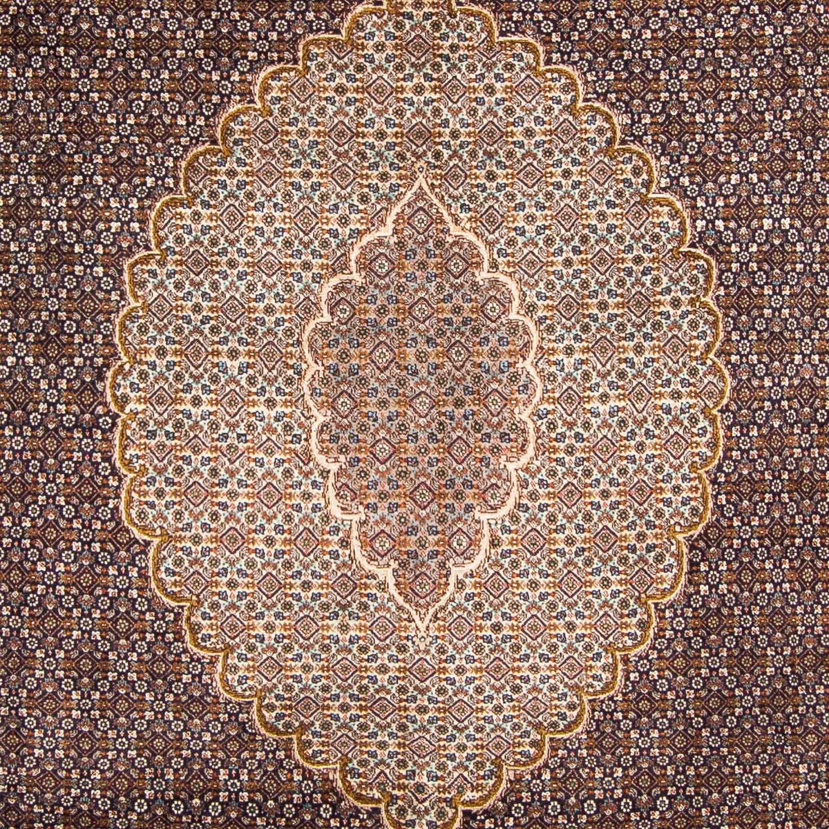 Perzisch tapijt - Tabriz - 295 x 202 cm - donkerblauw