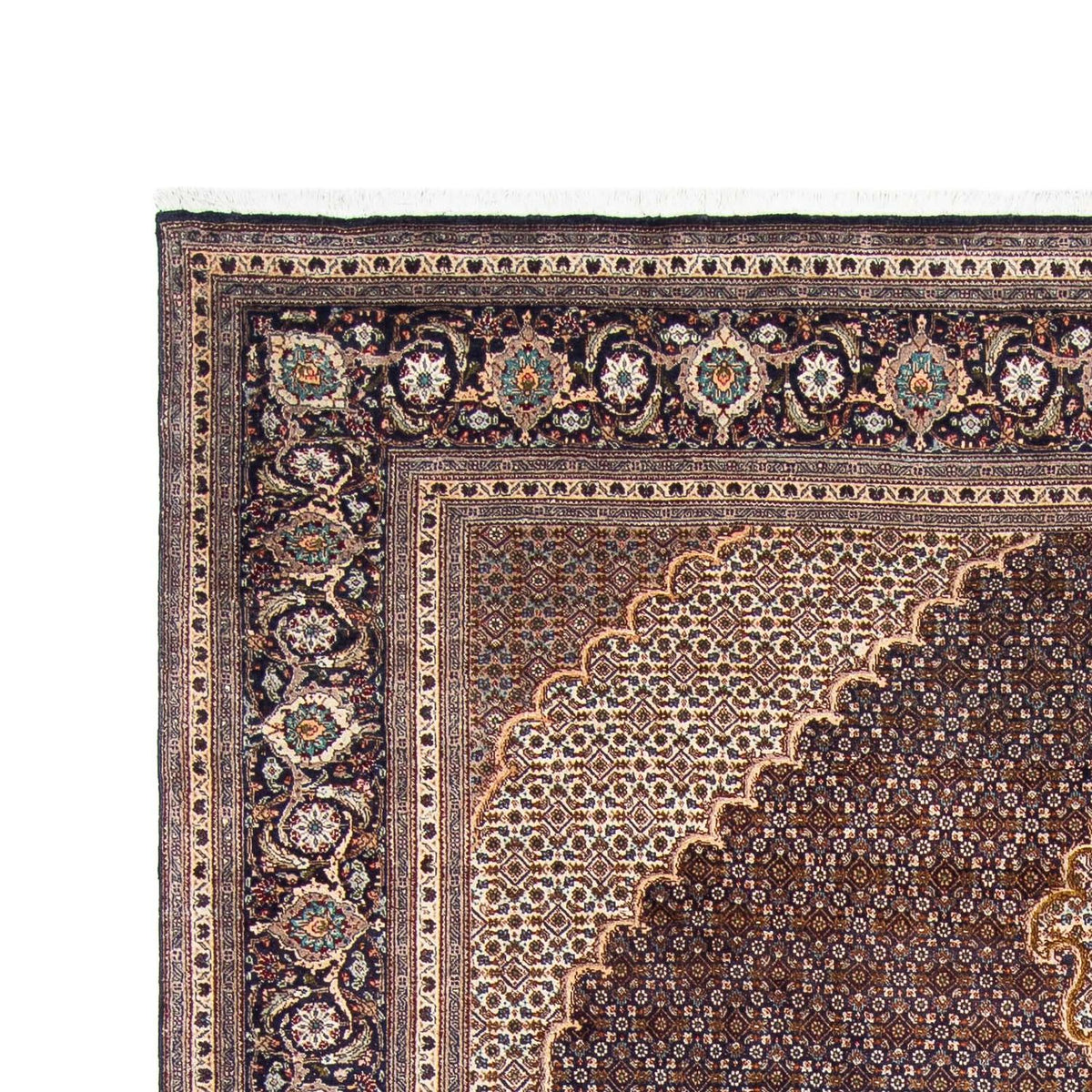 Perzisch tapijt - Tabriz - 295 x 202 cm - donkerblauw