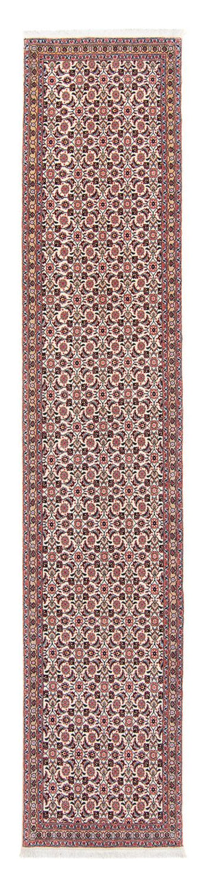 Loper Perzisch tapijt - Tabriz - 392 x 73 cm - veelkleurig