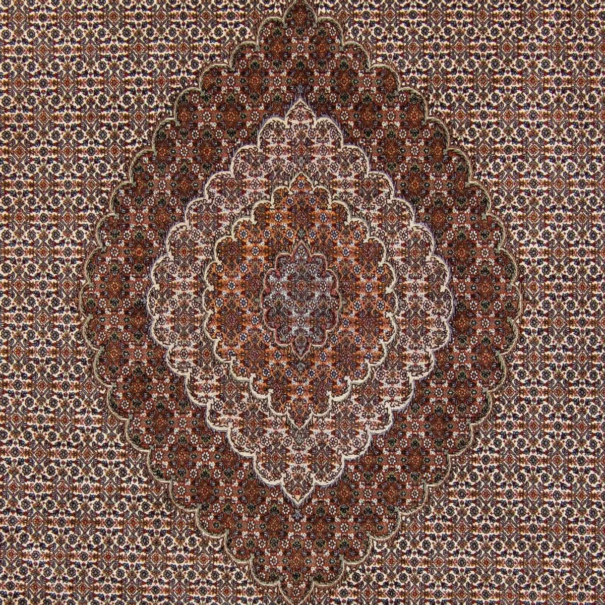 Perzisch tapijt - Tabriz - 341 x 251 cm - donkerbruin