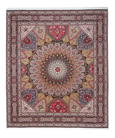 Tabriz - 50 Raj Tapijt 254x303cm - Perzisch tapijt