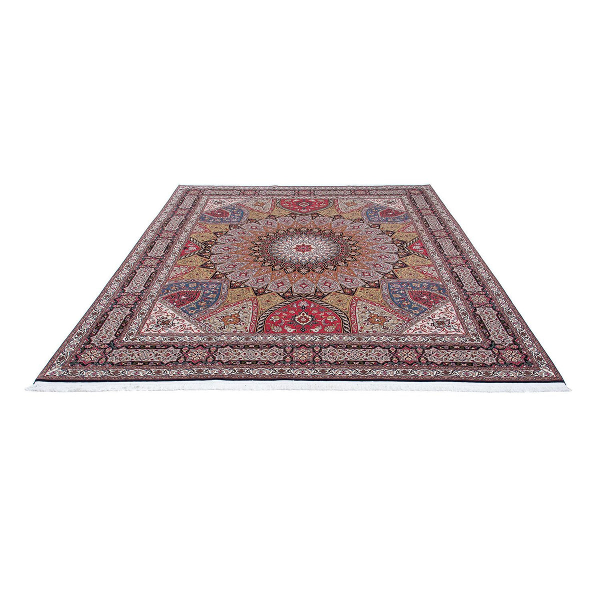 Perzisch tapijt - Tabriz - Royal - 303 x 254 cm - veelkleurig