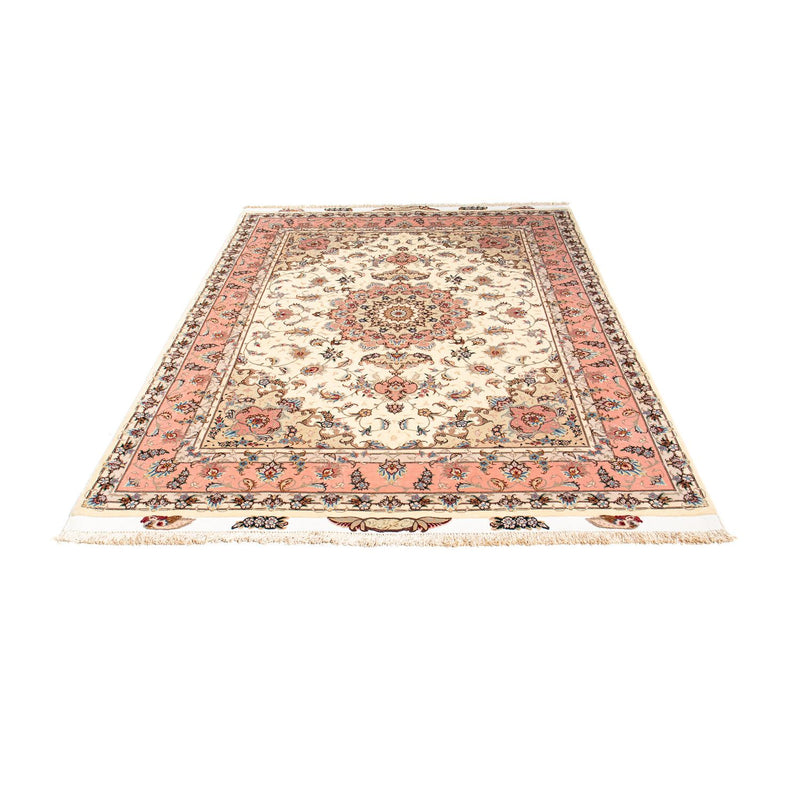 Perzisch tapijt - Tabriz - Royal - 210 x 150 cm - beige