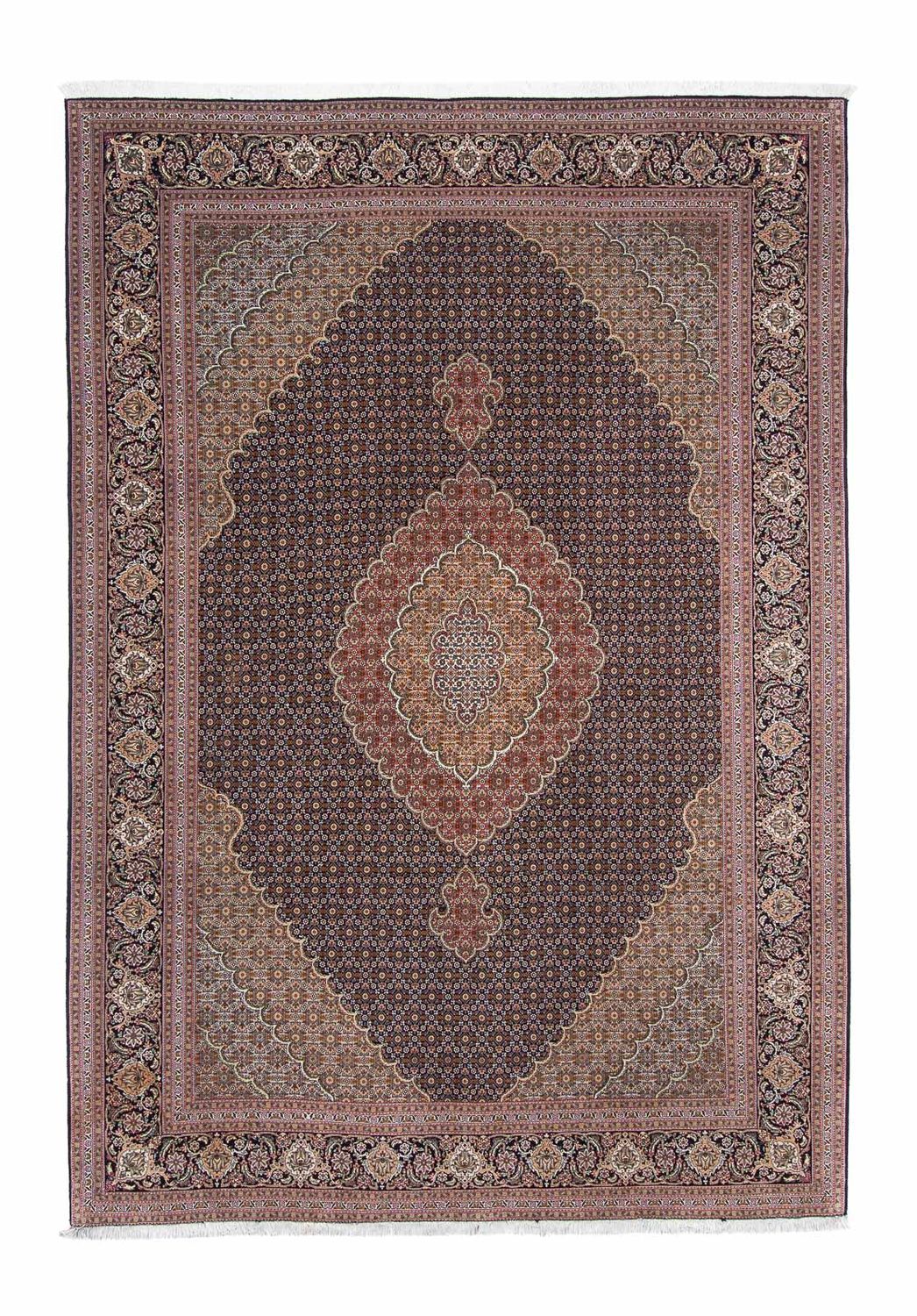Perzisch tapijt - Tabriz - 294 x 208 cm - donkerbruin
