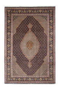 Perzisch tapijt - Tabriz - 300 x 195 cm - bruin