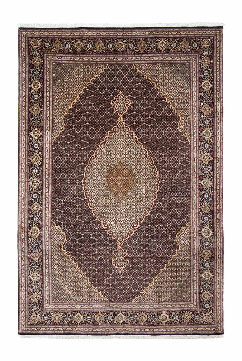 Perzisch tapijt - Tabriz - 300 x 195 cm - bruin