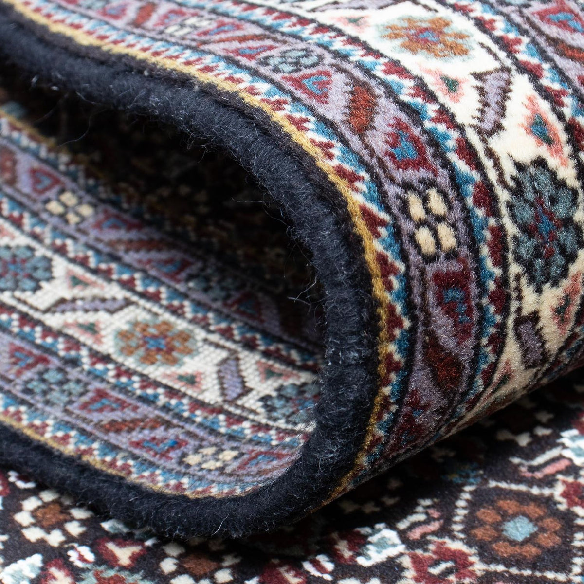 Loper Perzisch tapijt - Tabriz - 348 x 71 cm - grijs