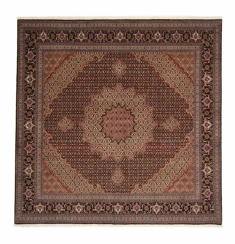 Perzisch tapijt - Tabriz - Royal - 256 x 248 cm - bruin