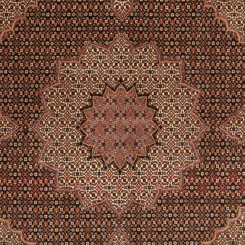 Perzisch tapijt - Tabriz - Royal - 256 x 248 cm - bruin
