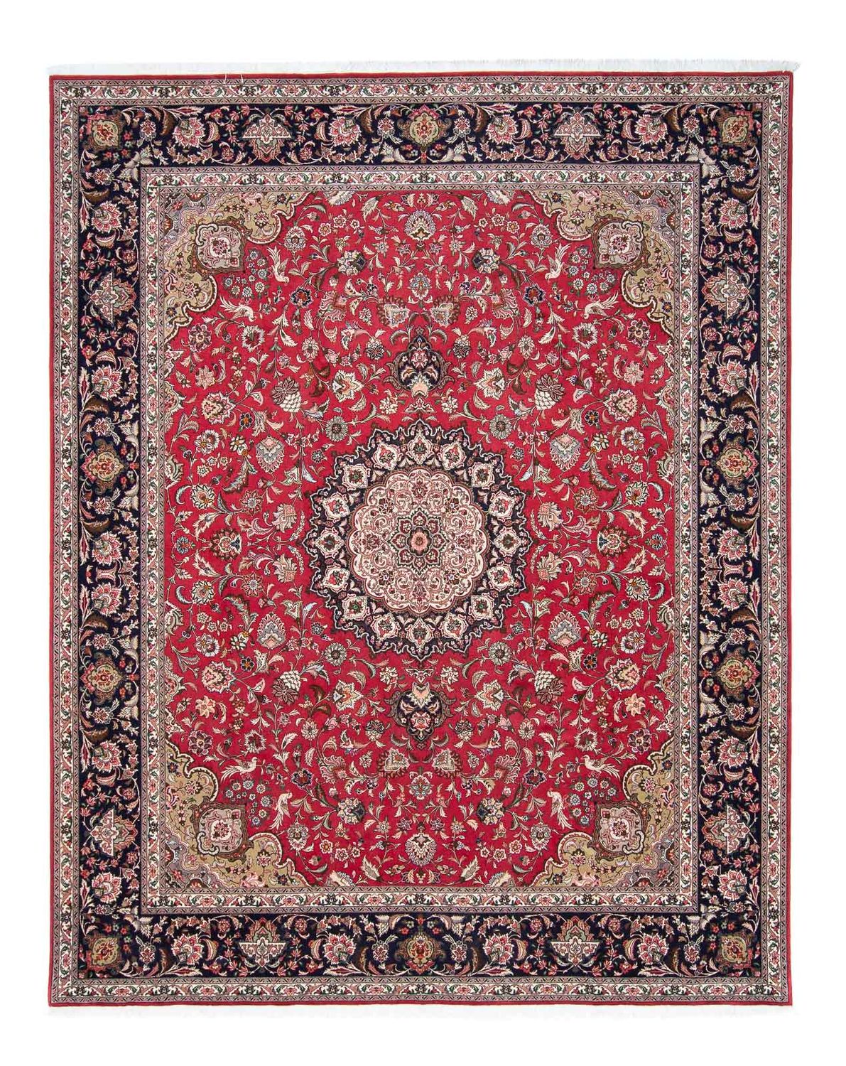 Perzisch tapijt - Tabriz - Royal - 307 x 250 cm - rood