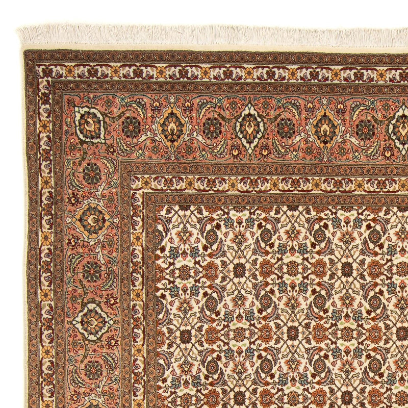 Perzisch tapijt - Tabriz vierkant  - 215 x 202 cm - lichtbruin