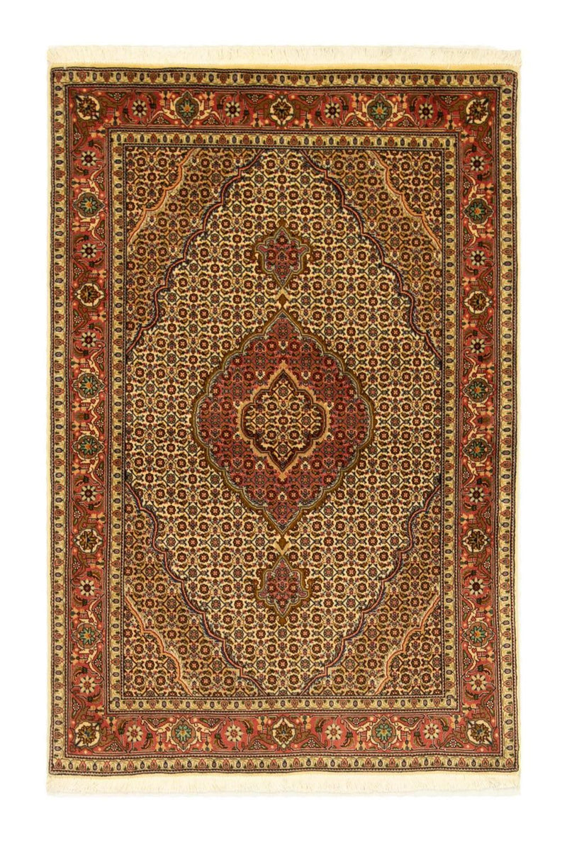 Perzisch tapijt - Tabriz - Royal - 150 x 102 cm - beige
