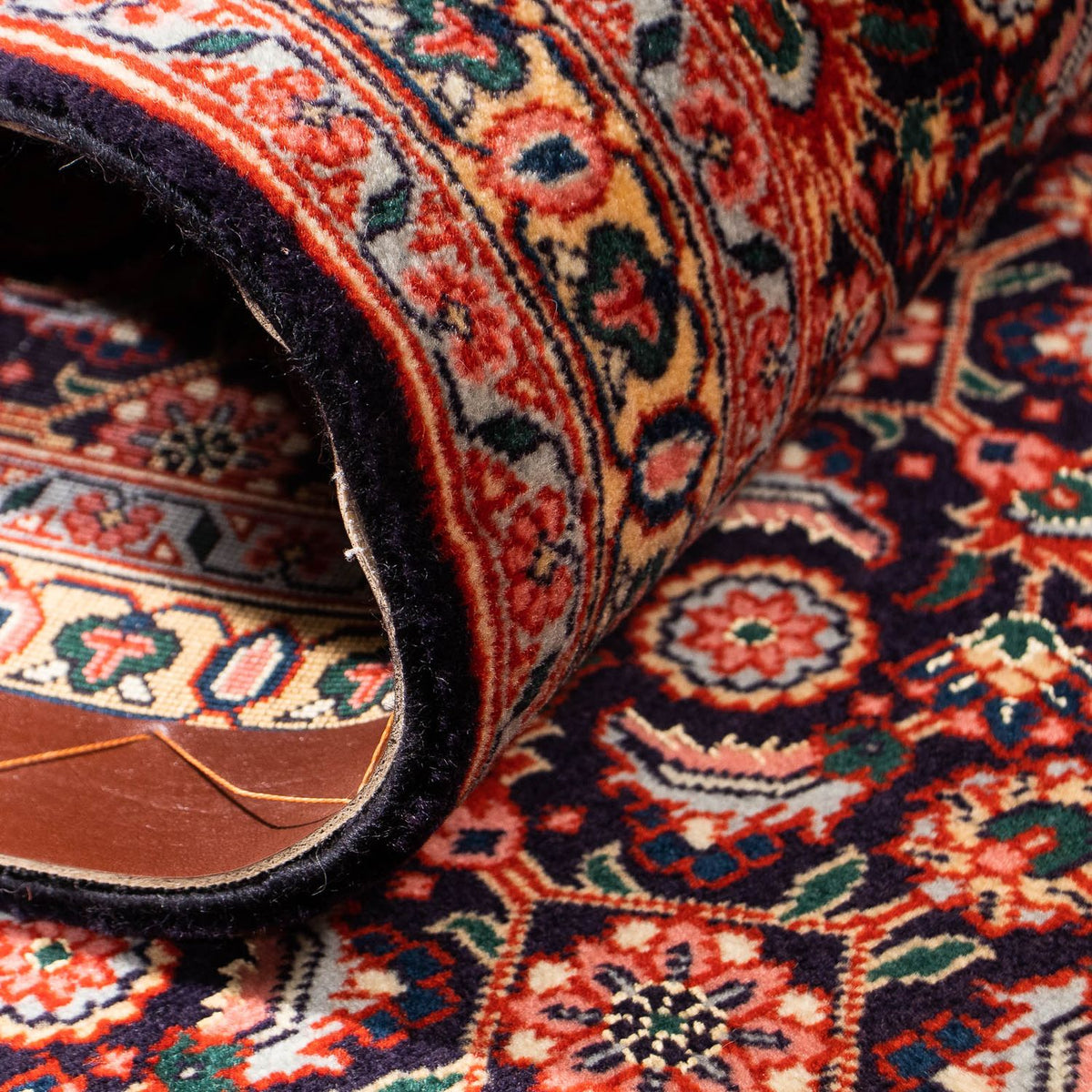 Loper Perzisch tapijt - Tabriz - 302 x 80 cm - bruin