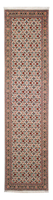 Loper Perzisch tapijt - Tabriz - 300 x 76 cm - beige