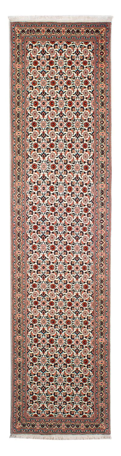Loper Perzisch tapijt - Tabriz - 300 x 76 cm - beige