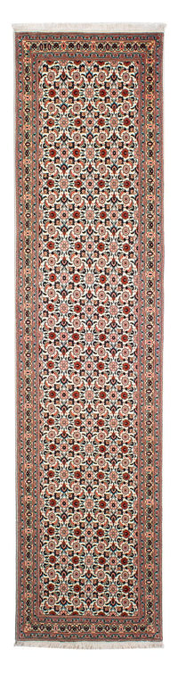 Loper Perzisch tapijt - Tabriz - 300 x 76 cm - beige