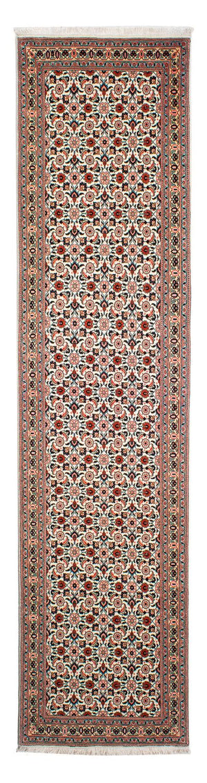 Loper Perzisch tapijt - Tabriz - 300 x 76 cm - beige