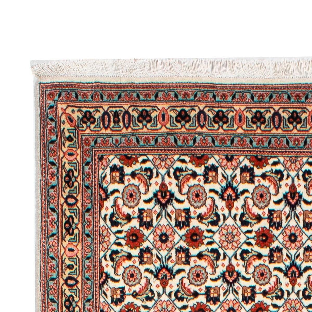 Loper Perzisch tapijt - Tabriz - 300 x 76 cm - beige