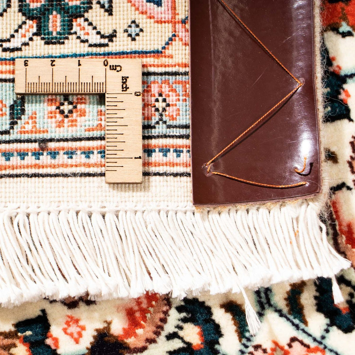 Loper Perzisch tapijt - Tabriz - 300 x 76 cm - beige