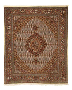 Perzisch tapijt - Tabriz - 254 x 205 cm - bruin