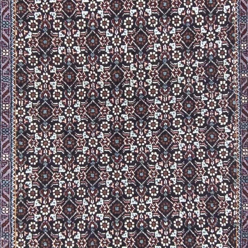 Loper Perzisch tapijt - Tabriz - 348 x 70 cm - grijs