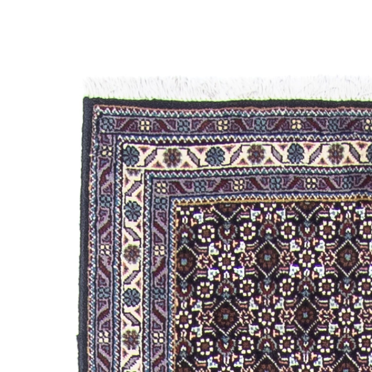 Loper Perzisch tapijt - Tabriz - 348 x 70 cm - grijs