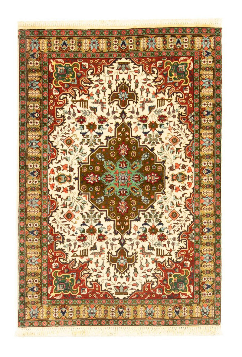 Perzisch tapijt - Tabriz - Royal - 150 x 104 cm - beige