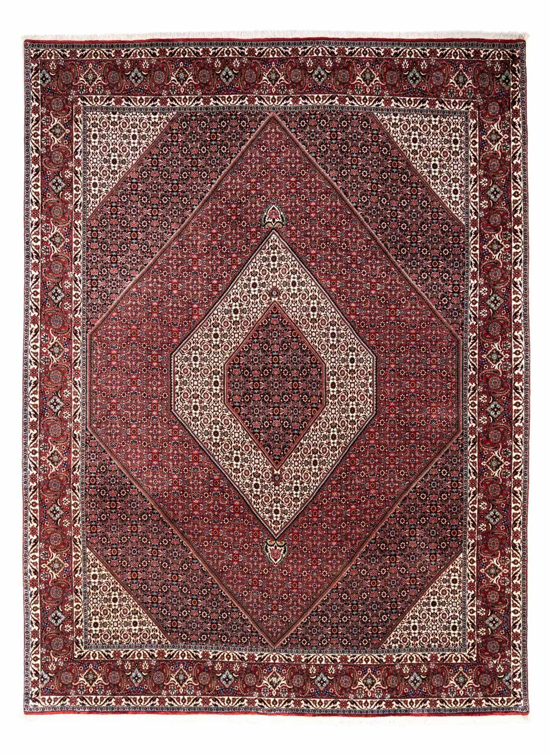Perzisch tapijt - Bijar - Koninklijk - 338 x 249 cm - rood