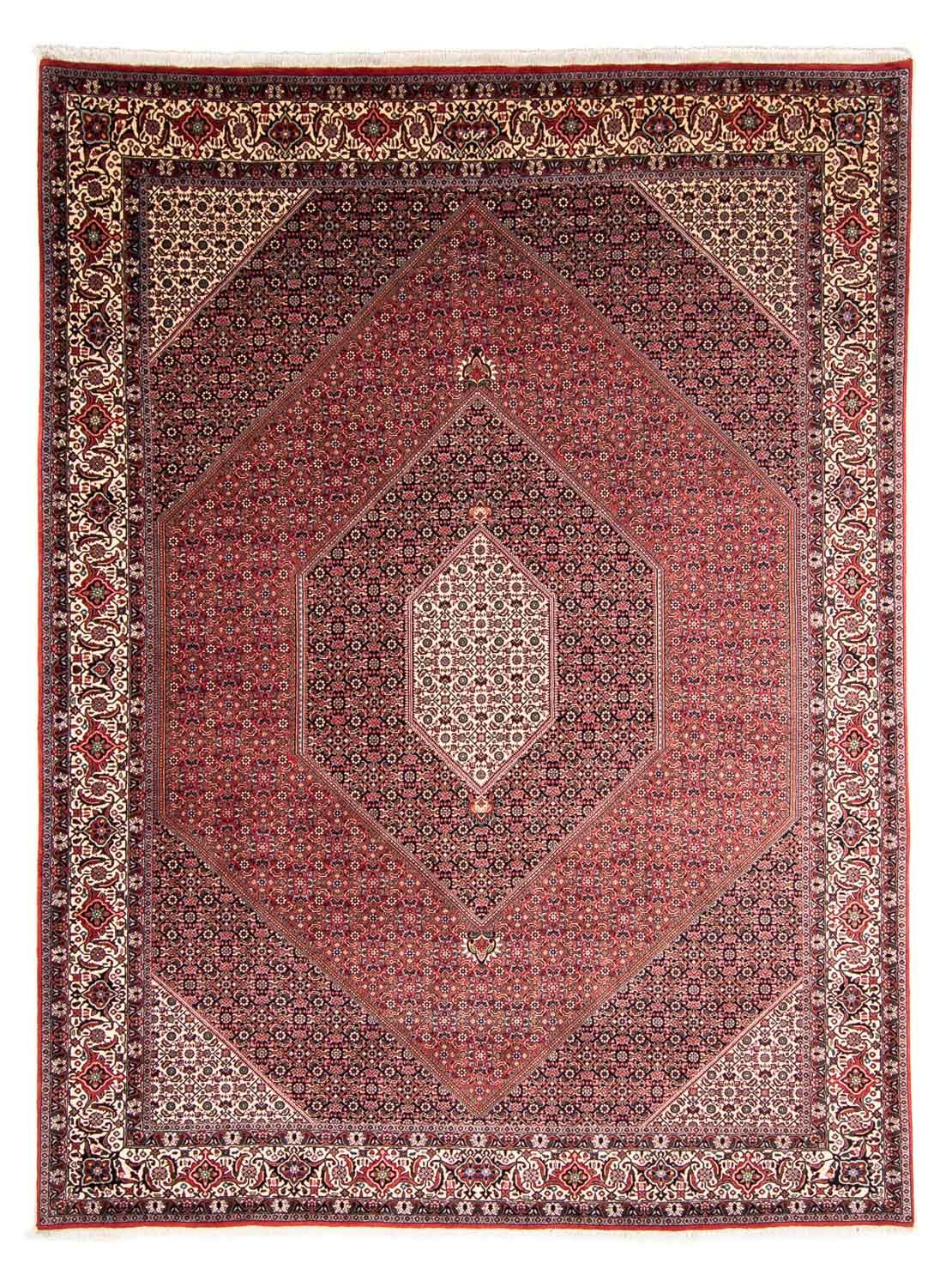 Perzisch tapijt - Bijar - 360 x 250 cm - licht rood