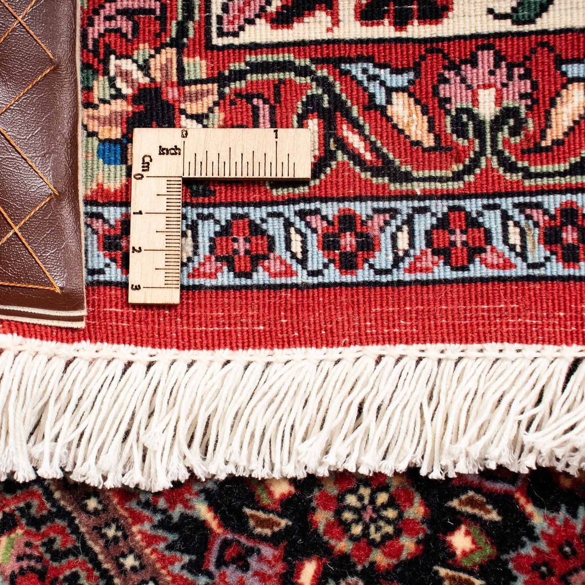 Perzisch tapijt - Bijar - 263 x 203 cm - donkerrood