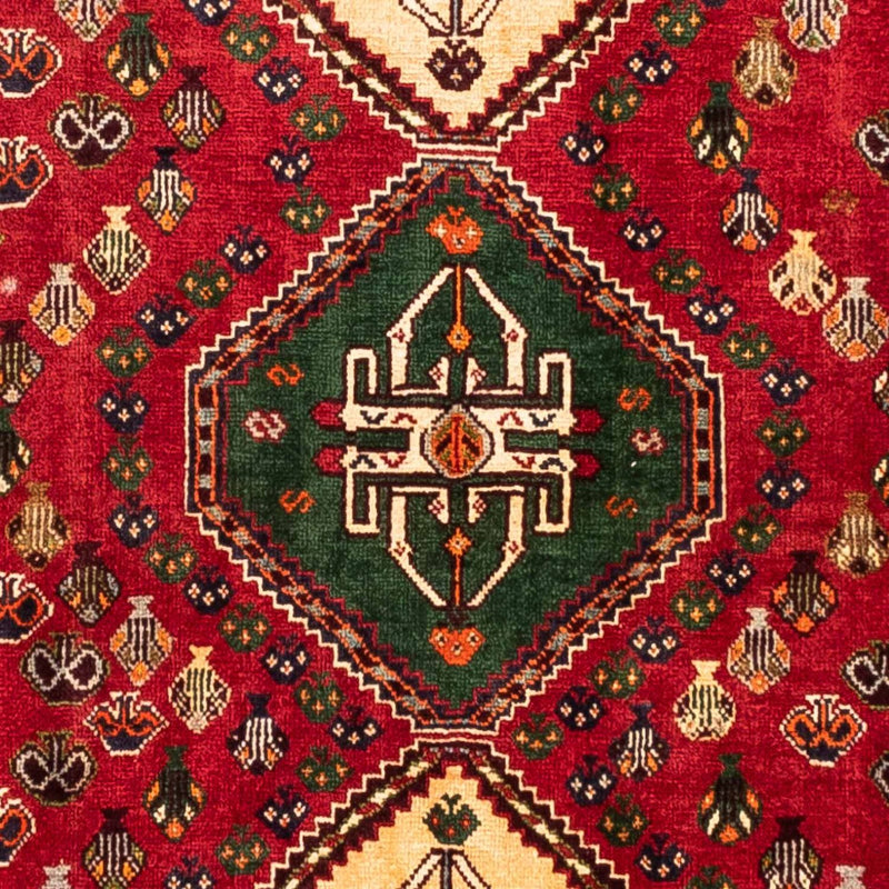 Perzisch Tapijt - Nomadisch - 258 x 175 cm - donkerrood