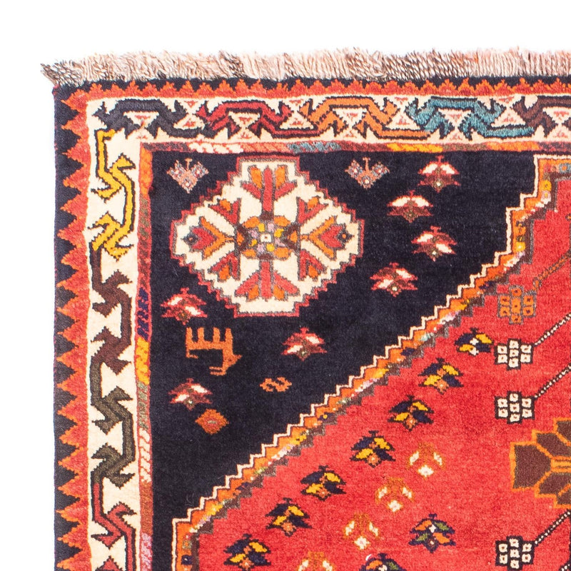 Perzisch Tapijt - Nomadisch - 158 x 112 cm - donkerrood