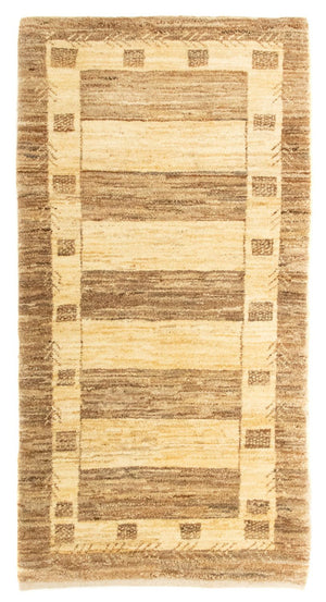 Gabbeh tapijt - Perzisch - 137 x 72 cm - beige