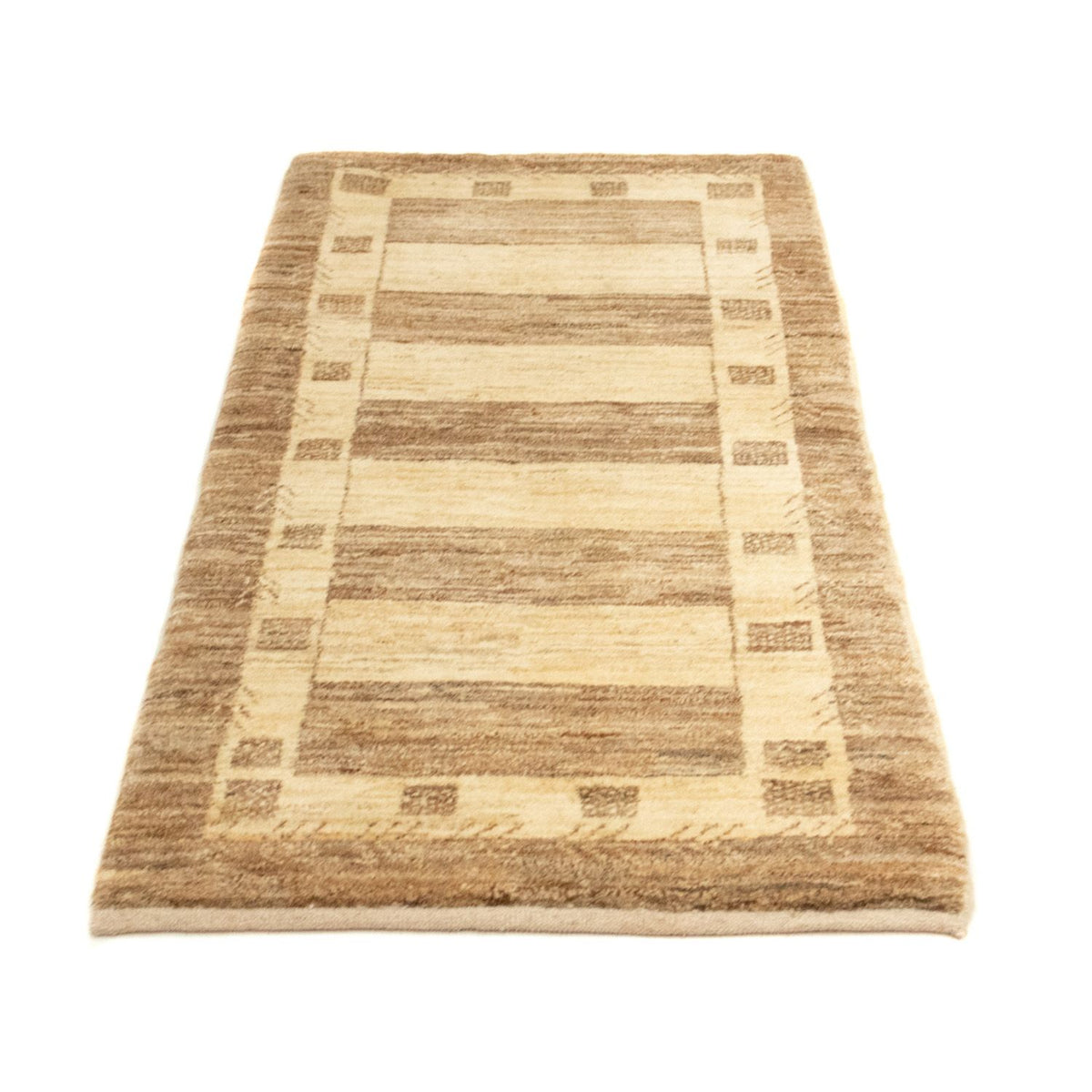Gabbeh tapijt - Perzisch - 137 x 72 cm - beige
