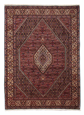 Perzisch tapijt - Bijar - 275 x 203 cm - bruin