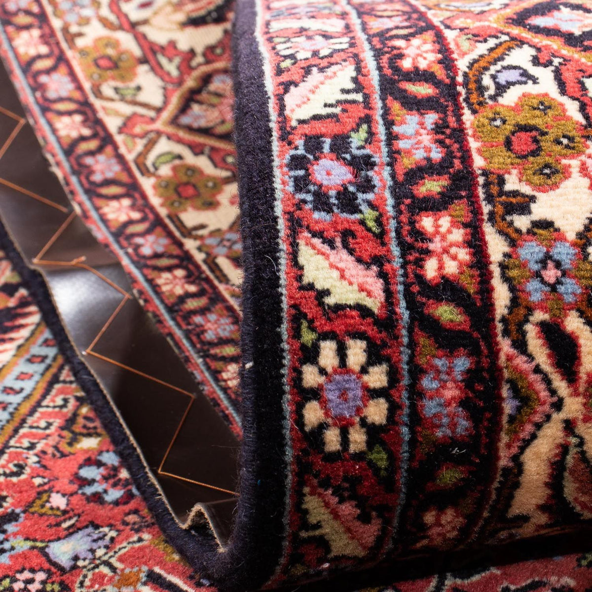 Perzisch tapijt - Bijar - 275 x 203 cm - bruin