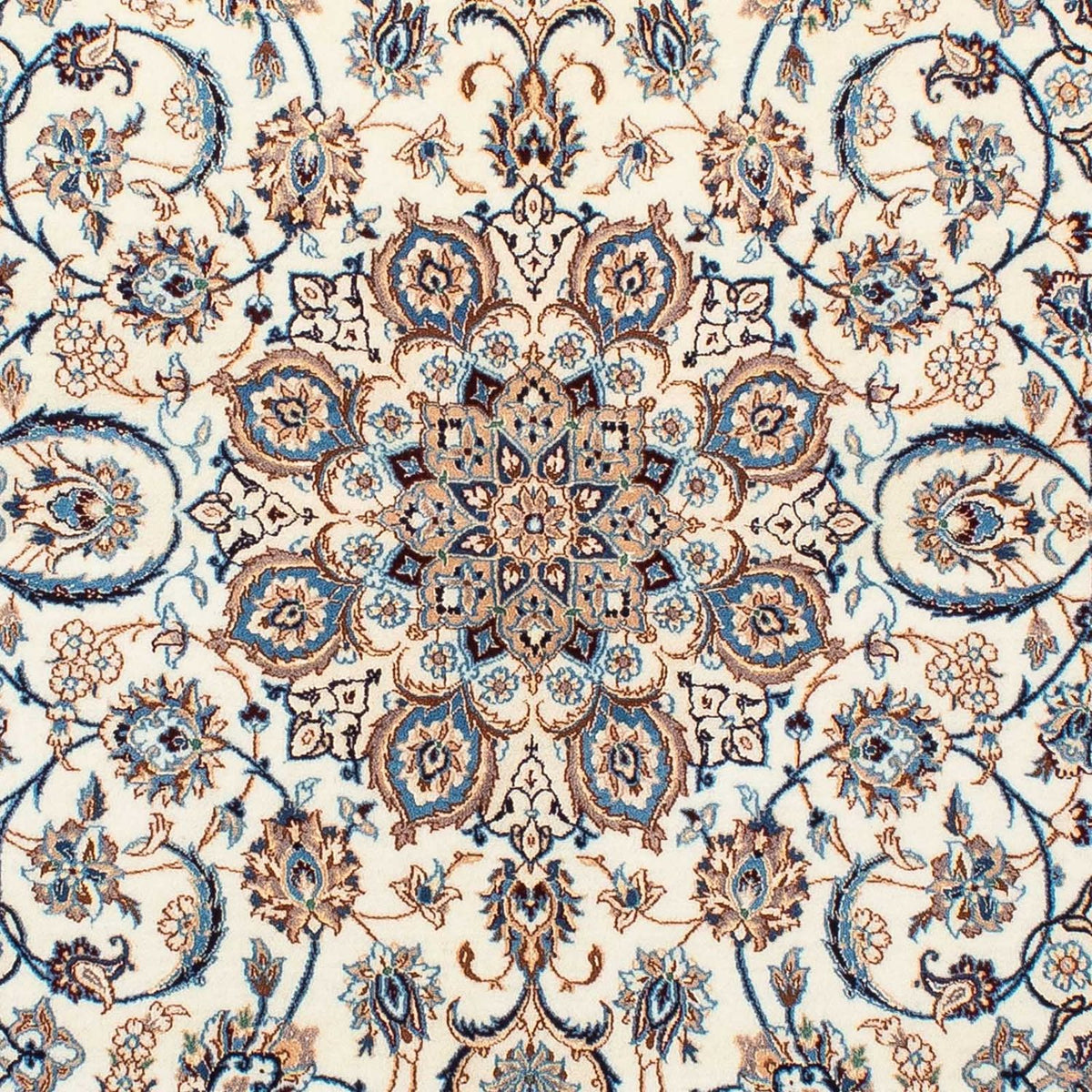 Perzisch tapijt - Nain - Premium - 201 x 123 cm - beige